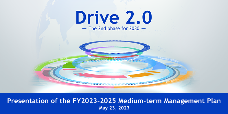 Presentation of the FY2023-2025 Medium-term Management Plan