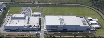 The Taga plant, a production site focused on the IT field, in Shiga prefecture.