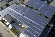 Deployed Big Solar, housing complex incorporating over 10kW solar energy generation system