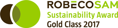 RobecoSAM Sustainability award as Gold Class