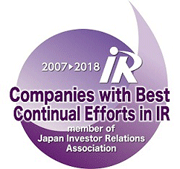 Companies with Best continual efforts in IR