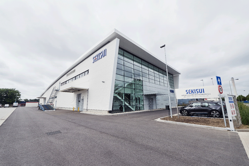 Exterior of SPE’s head office and plant